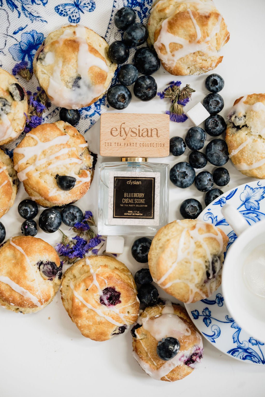 Blueberry Créme Scone - elysian