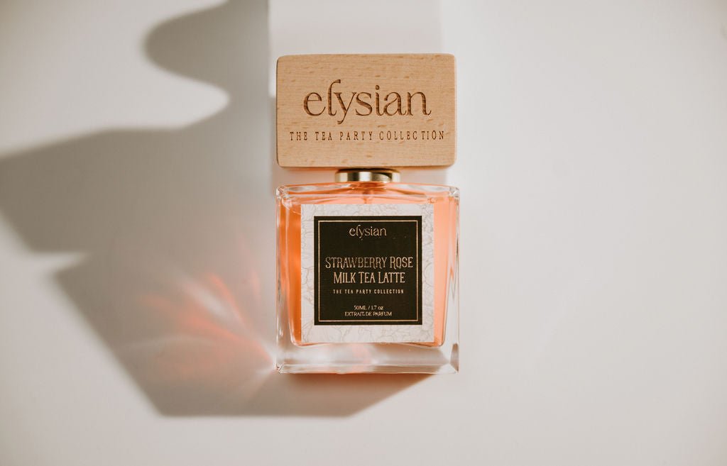 Strawberry Rose Milk Tea Latte - elysian