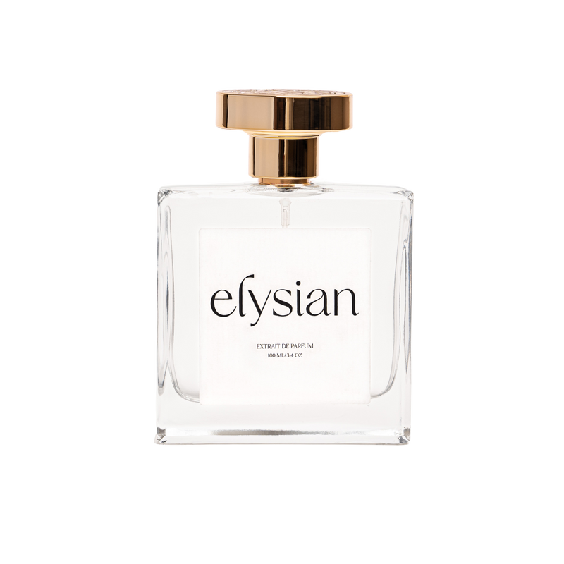 Bottle of Valor Gold cologne from Elysian with cropped background