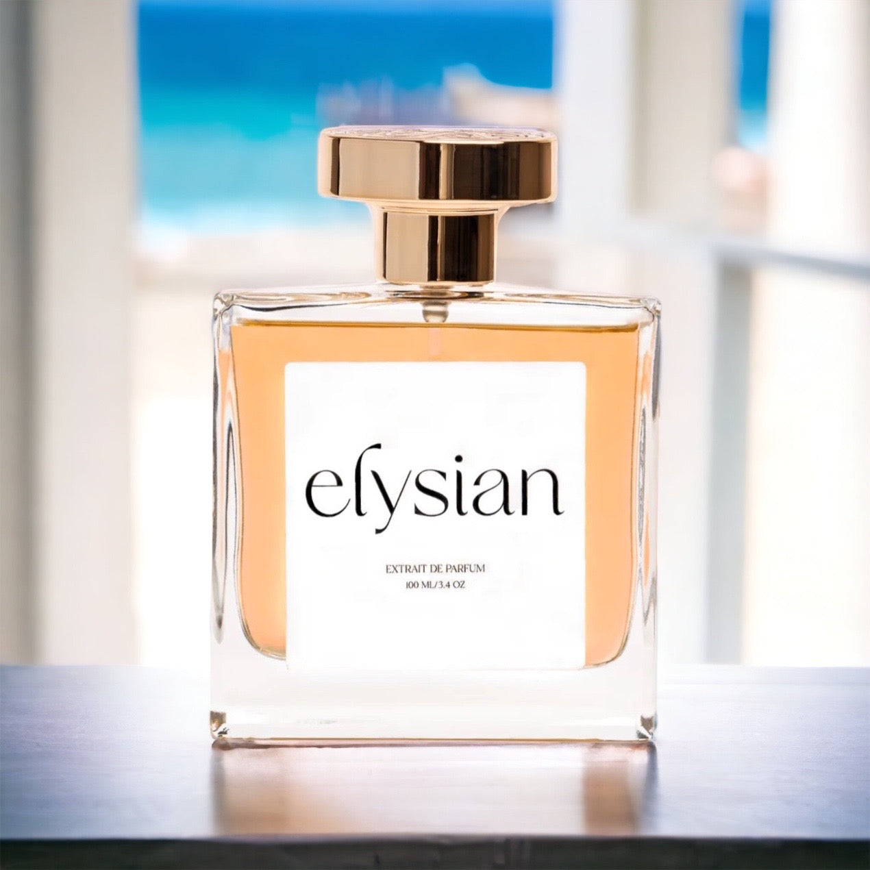 Shining bottle of House Of Elysian fragrance